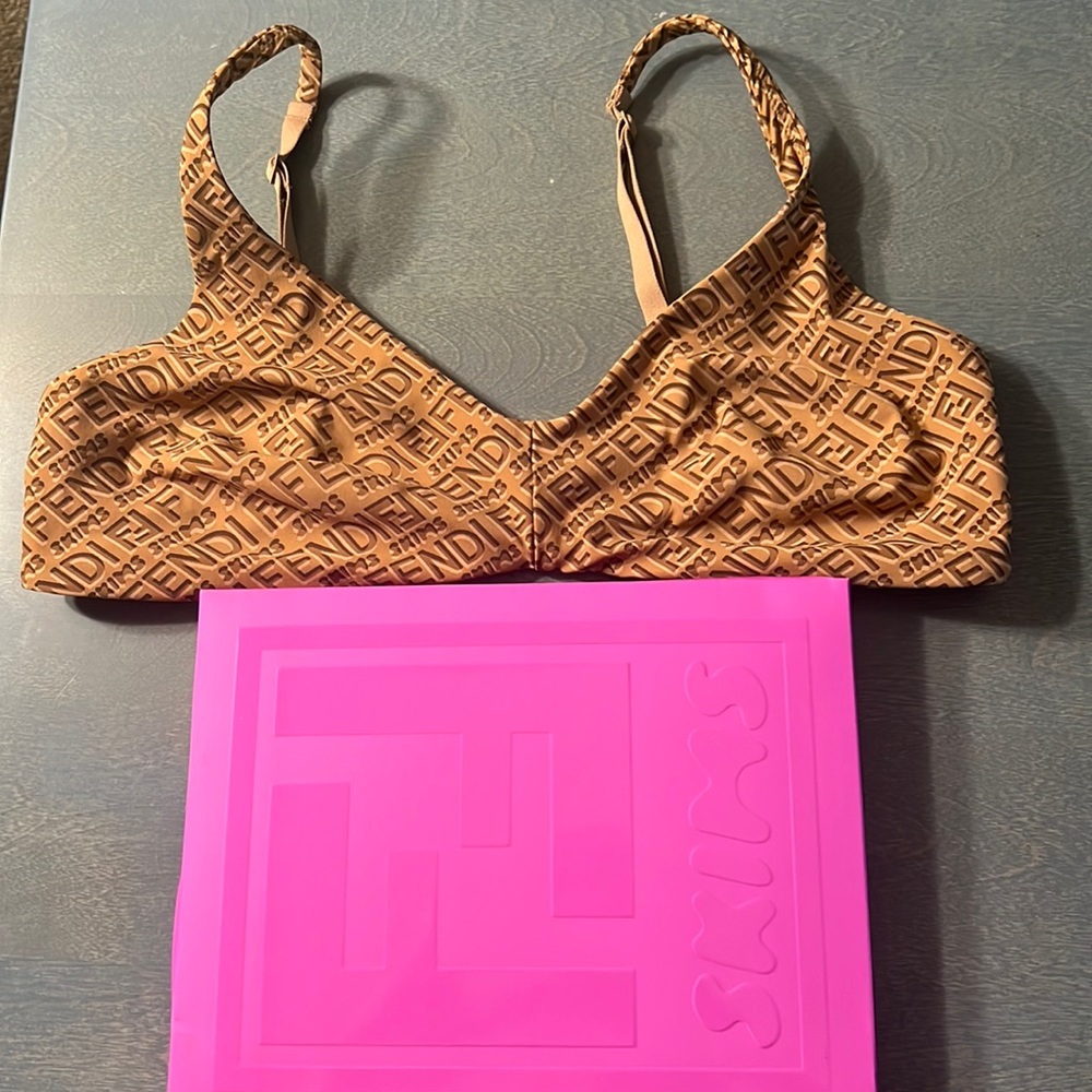 Skims x Fendi XL scoop bra